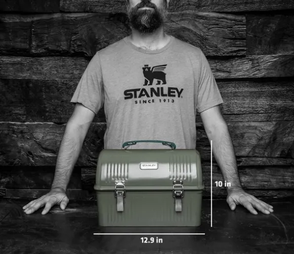 Stanley Classic Lunchbox lounaslaatikko, 9.4L, Hammertone Green