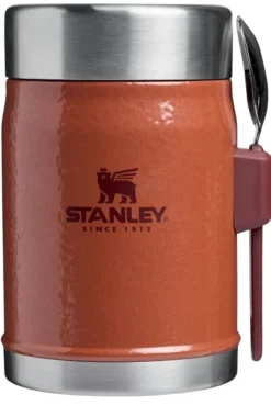 Stanley The Legendary Food Jar + Spork, ruokatermos ja spork, 0,4 L, Hammertone Clay