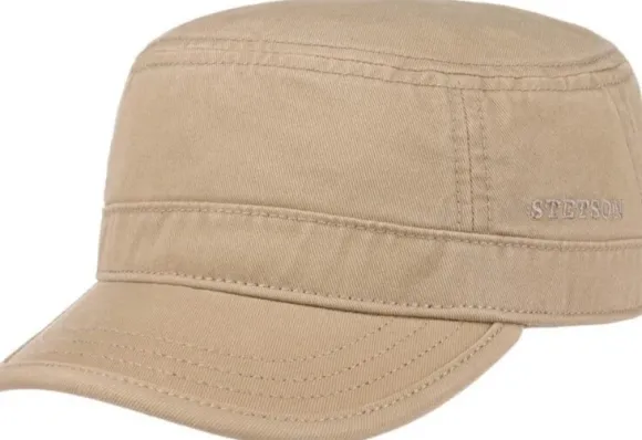 Stetson Army Cap Cotton Sand