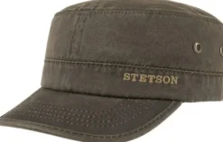 Stetson Army Cap lippalakki, ruskea