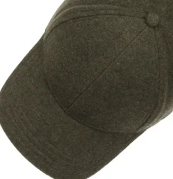 Stetson Baseball Cap Wool/ Cashmere EF läpällinen lippalakki, Moss
