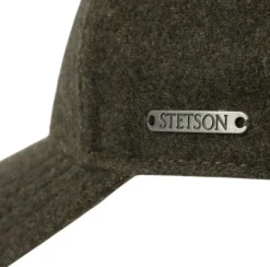 Stetson Baseball Cap Wool/ Cashmere EF läpällinen lippalakki, Moss