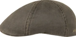 Stetson Duck Cap lätsä, ruskea