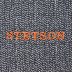 Stetson Texas Wool Herringbone lippalakki, Anthracite/Melange