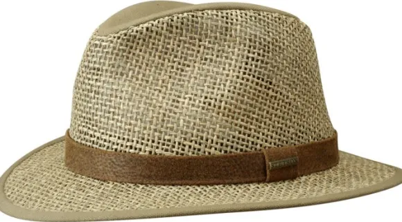 Stetson Traveller Seagrass hattu, beige