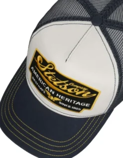 Stetson Trucker Cap American Heritage lippalakki, sininen/valkoinen