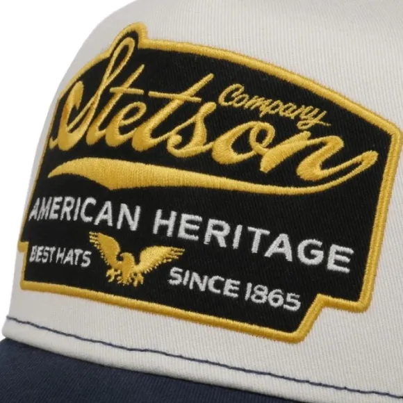 Stetson Trucker Cap American Heritage lippalakki, sininen/valkoinen