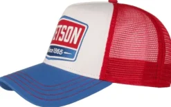 Stetson Trucker Cap Gasoline lippalakki, sininen/punainen