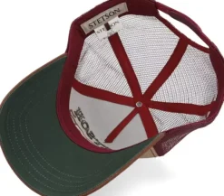 Stetson Trucker Cap Great Plains Brown/Wine