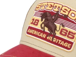 Stetson Trucker Cap Rodeo Wine/Beige