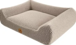 Swaggin Tails Drömmig koiranpeti, M, vaaleanharmaa