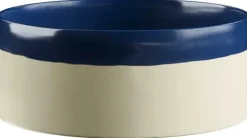 Swaggin Tails Käka koirankuppi, 0,9 l kermanvärinen/sininen