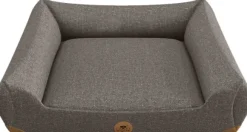 Swaggin Tails koiranpeti Memory Foam -vaahdolla L, harmaa