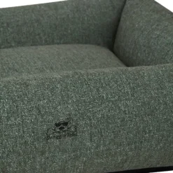 Swaggin Tails Mysig koiran peti, M, tummanvihreä