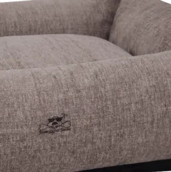 Swaggin Tails Mysig koiran peti, L, harmaa