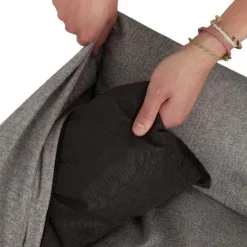 Swaggin Tails Mysig koiran peti, L, harmaa