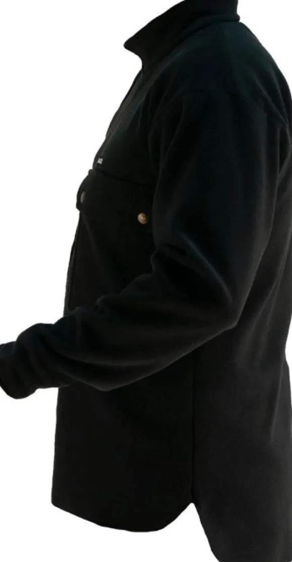 Swazi Back 40 fleecetakki, musta