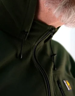 Swazi Brocco Shirt fleecepaita, Olive