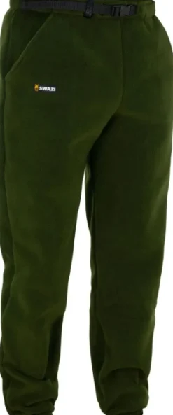 Swazi Bush Fleece Pants metsästys- ja ulkoiluhousut, tummanvihreä
