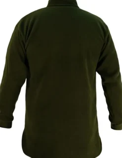 Swazi Bush Shirt fleecepusero, tummanvihreä