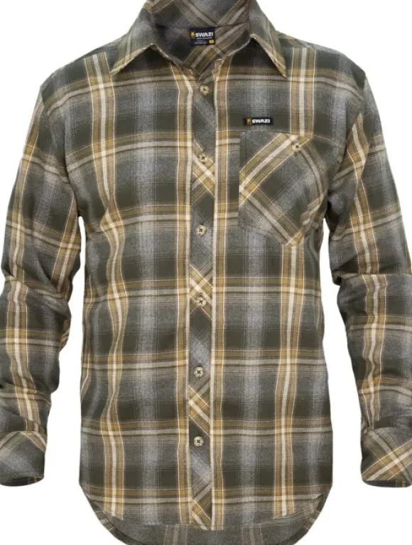 Swazi Grafter Shirt paita, Olive