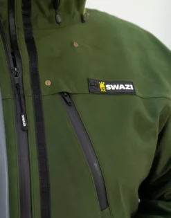 Swazi Kagoule anorakki metsästykseen, tummanvihreä