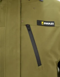 Swazi Kagoule anorakki metsästykseen, maastonvihreä