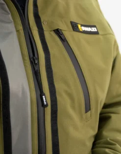 Swazi Kagoule anorakki metsästykseen, maastonvihreä