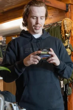 Swazi Legend Hoodie huppari, Black