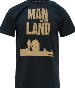 Swazi Man Of The Land Tee paita, Black