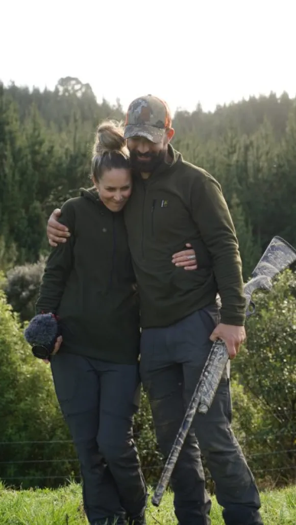 Swazi Micro Shirt fleecepusero, maastonvihreä