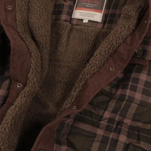 Swedteam Crest Pile Shirt Swedteam paita, Brown