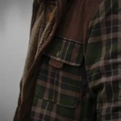 Swedteam Crest Pile Shirt Swedteam paita, Brown