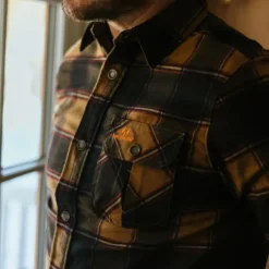 Swedteam Crest Shirt vuorillinen paita, Dark Sand