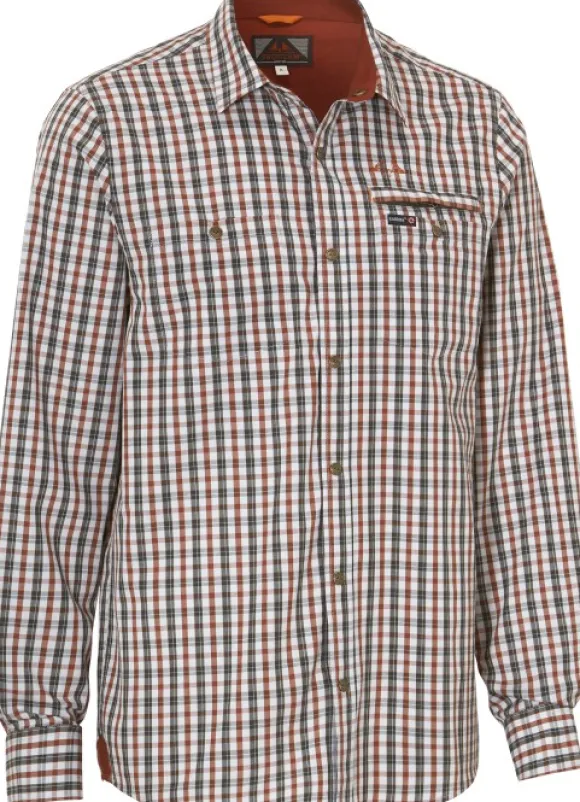 Swedteam Lynx Antibite Shirt paita Antibite™-käsittelyllä, Dark Orange