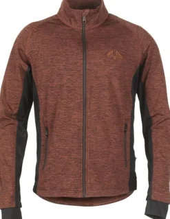 Swedteam Lynx Sweater fleecetakki, Dark Orange