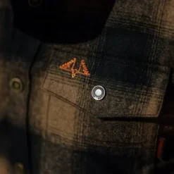 Swedteam Lynx Wool Shirt kauluspaita, Dark Sand