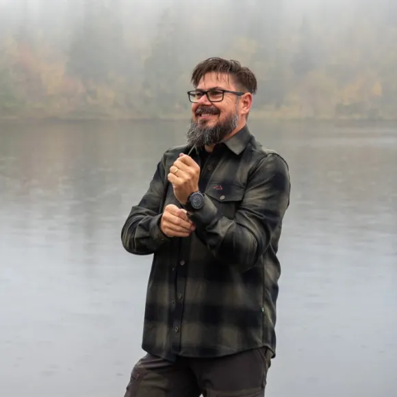 Swedteam Lynx Wool Shirt kauluspaita, vihreä