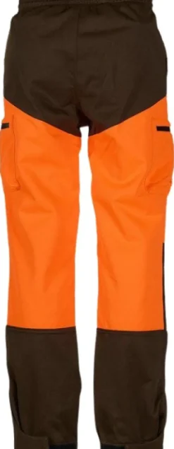 Swedteam Ridge Junior Hunting Trouser lasten metsästyshousut, Orange Neon