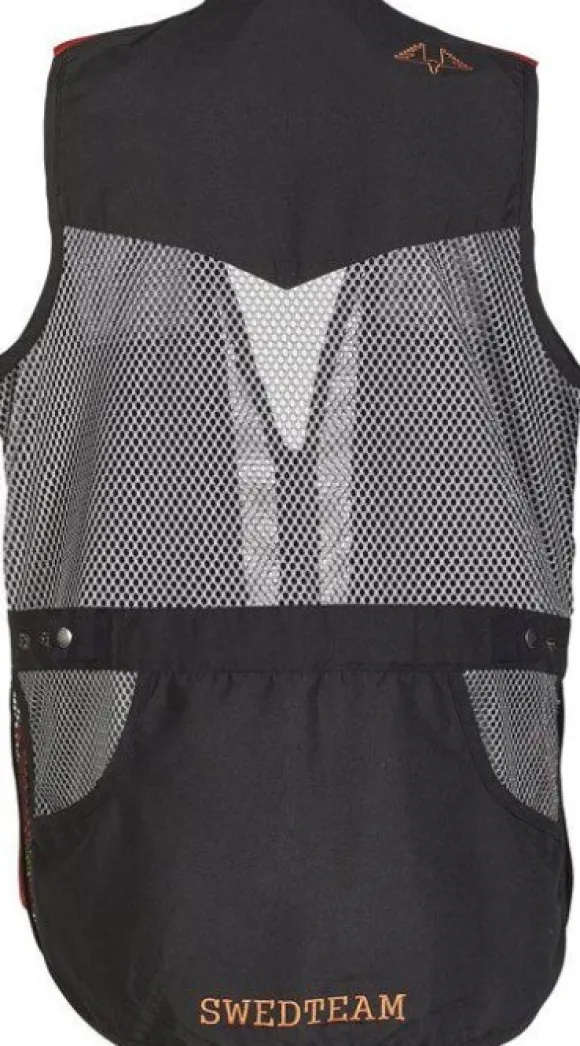 Swedteam Ultra Shooting Vest liivi, musta