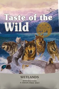 Taste of the Wild Wetlands Duck aktiivisen koiran kuivaruoka 12,2 kg