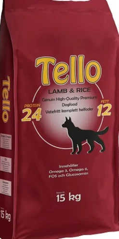 Tello Lamb & Rice 15 kg