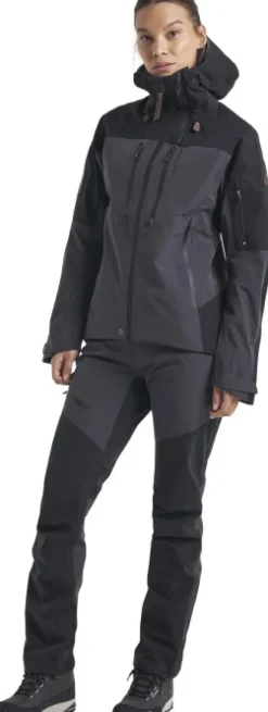 Tenson Himalaya Shell Pants naisten kuorihousut, Pirate Black