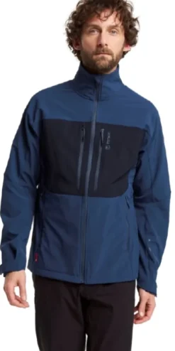 Tenson M's TXlite Softshell Collar Jacket Midnight Navy