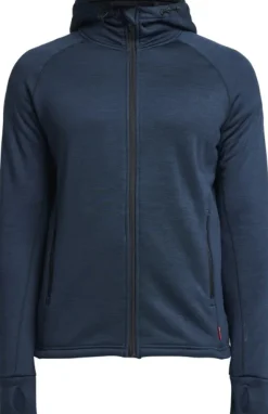 Tenson TXlite Hoodie Zip vetoketjullinen huppari, Midnight Navy