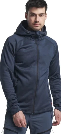 Tenson TXlite Hoodie Zip vetoketjullinen huppari, Midnight Navy
