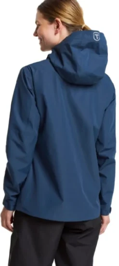 Tenson W's Winga Rain Jacket Midnight Navy