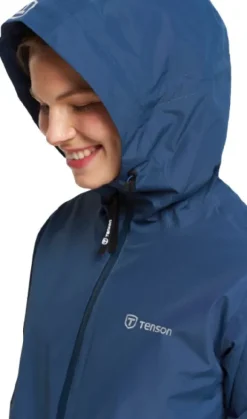 Tenson W's Winga Rain Jacket Midnight Navy