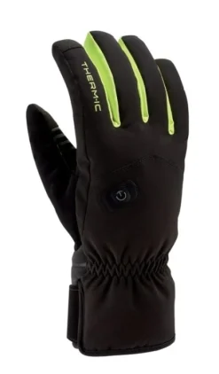 Thermic Gloves Ultra Heat Boost lämpöhanskat, Light Black/Yellow