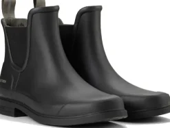 Tretorn Eva naisten matalat kumisaappaat, musta